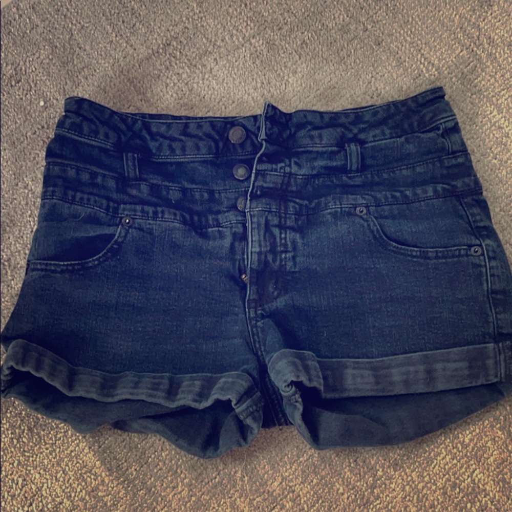 Mossimo supply Co. black Jean shorts